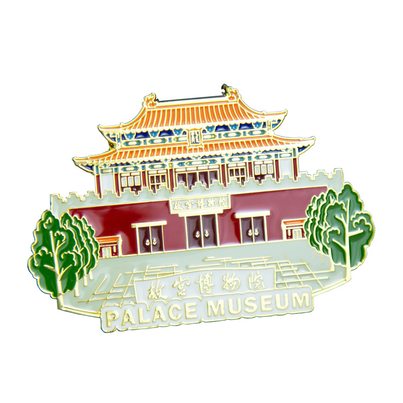 故宫博物馆搞怪冰箱贴定制磁力贴卡通可爱创意ins磁性立体纪念品