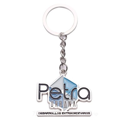 万喜vip/Petra金属钥匙扣定制激光刻字烤漆锌合金可爱个性钥匙链